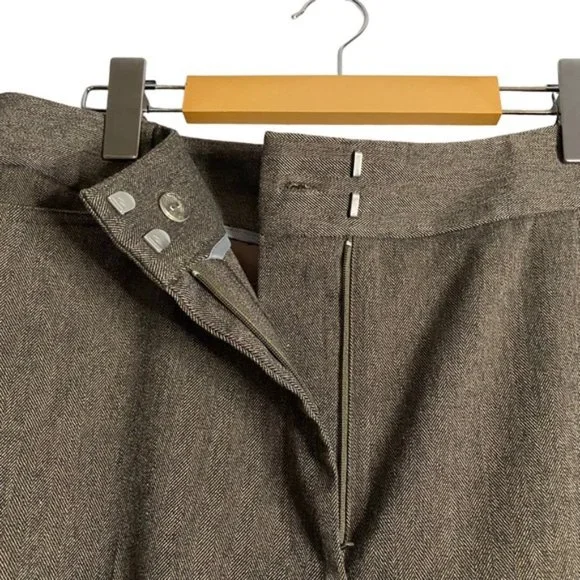 Haggar Women's Tan Rayon Blend Straight Leg Pants - Picture 5 of 8